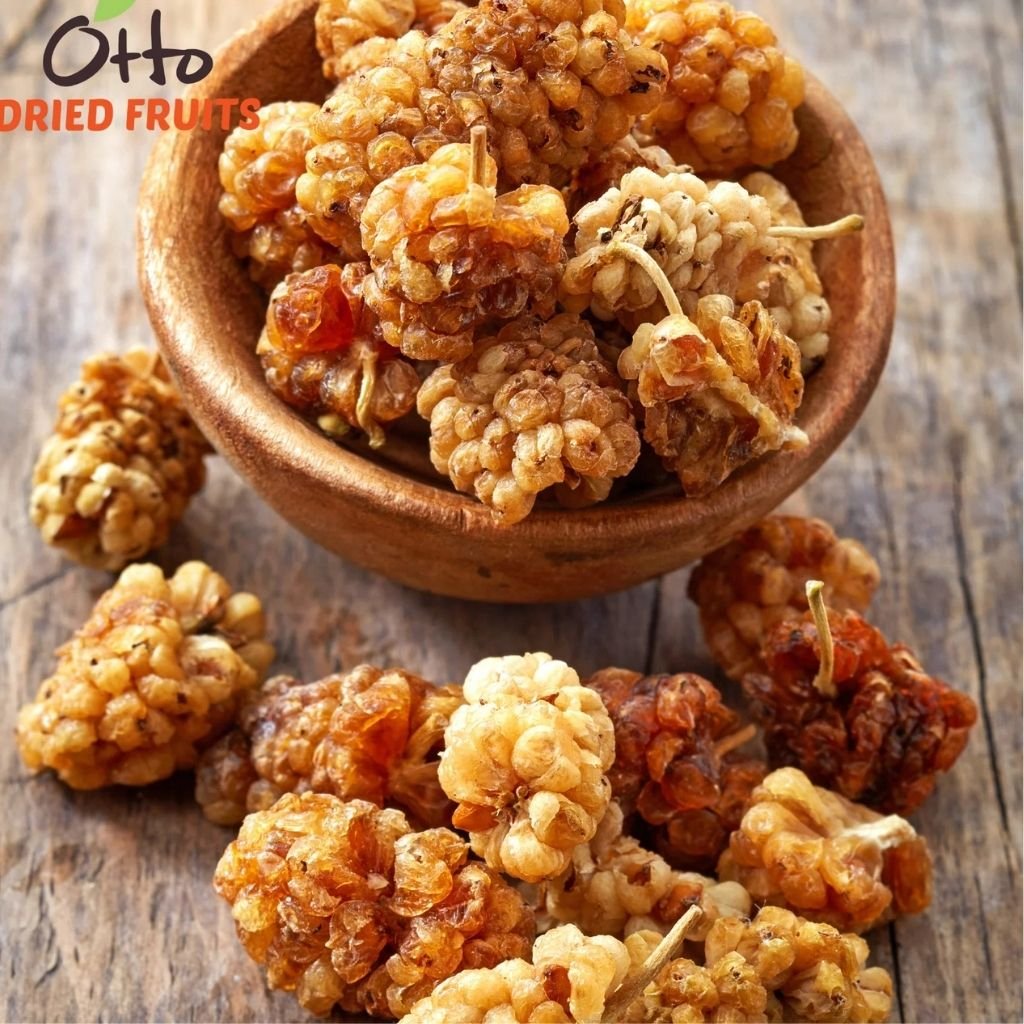 Premium Dry White Mulberry (Shahtoot) – Naturally Sun-Dried Healthy Snack Variant